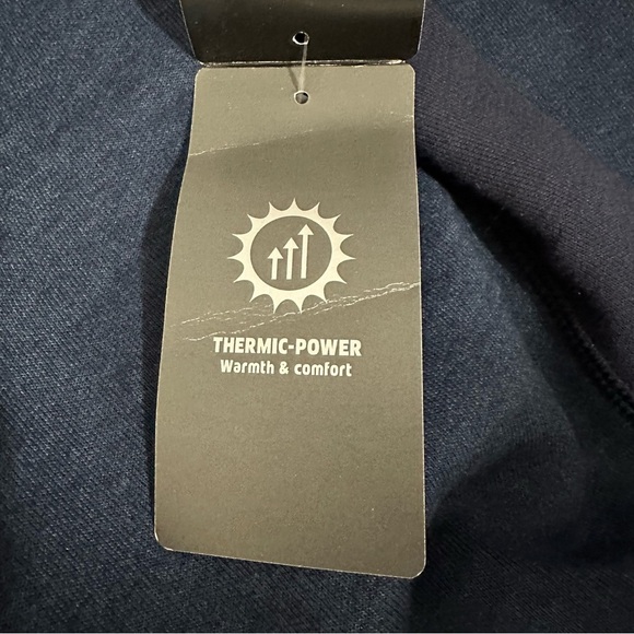 Russell Crewneck Sweater Navy - Picture 7 of 8